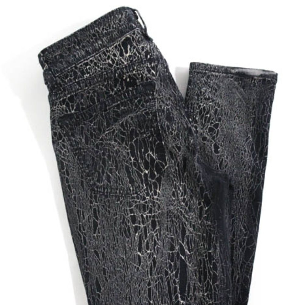 Rich & Skinny Black Gray Skinny Jeans Sz. 24